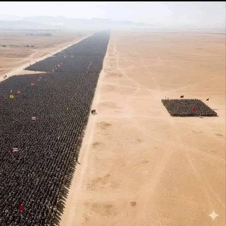 صورة غزوة مؤتة بـ AI