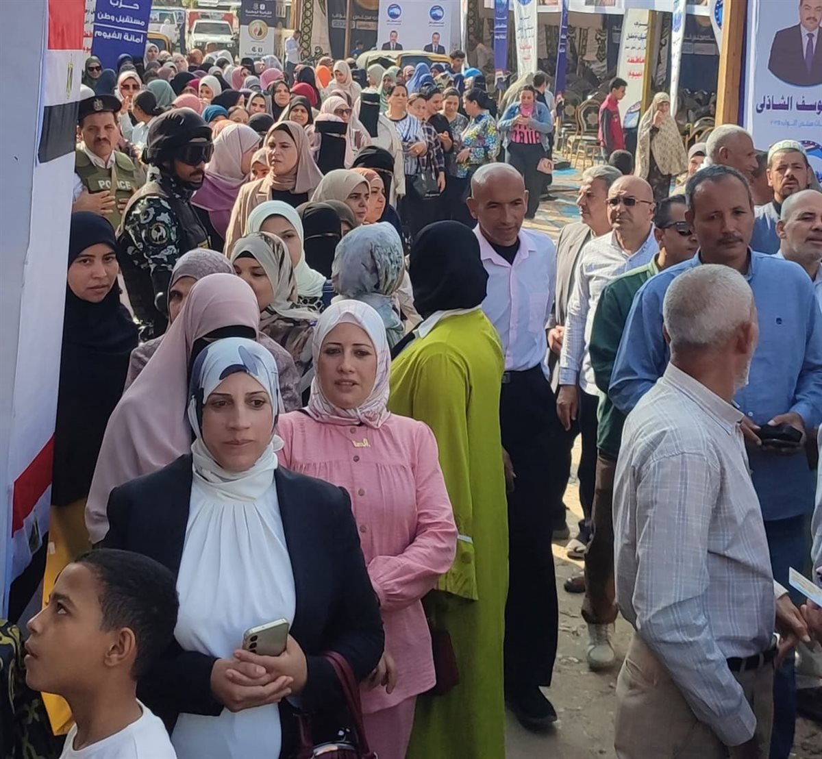 إدارة ابشواي التعليمية بالفيوم تحشد العاملين بها أمام اللجان