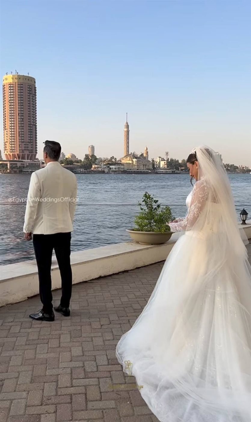 حفل زفاف هايدي موسى ومحمد غنيم