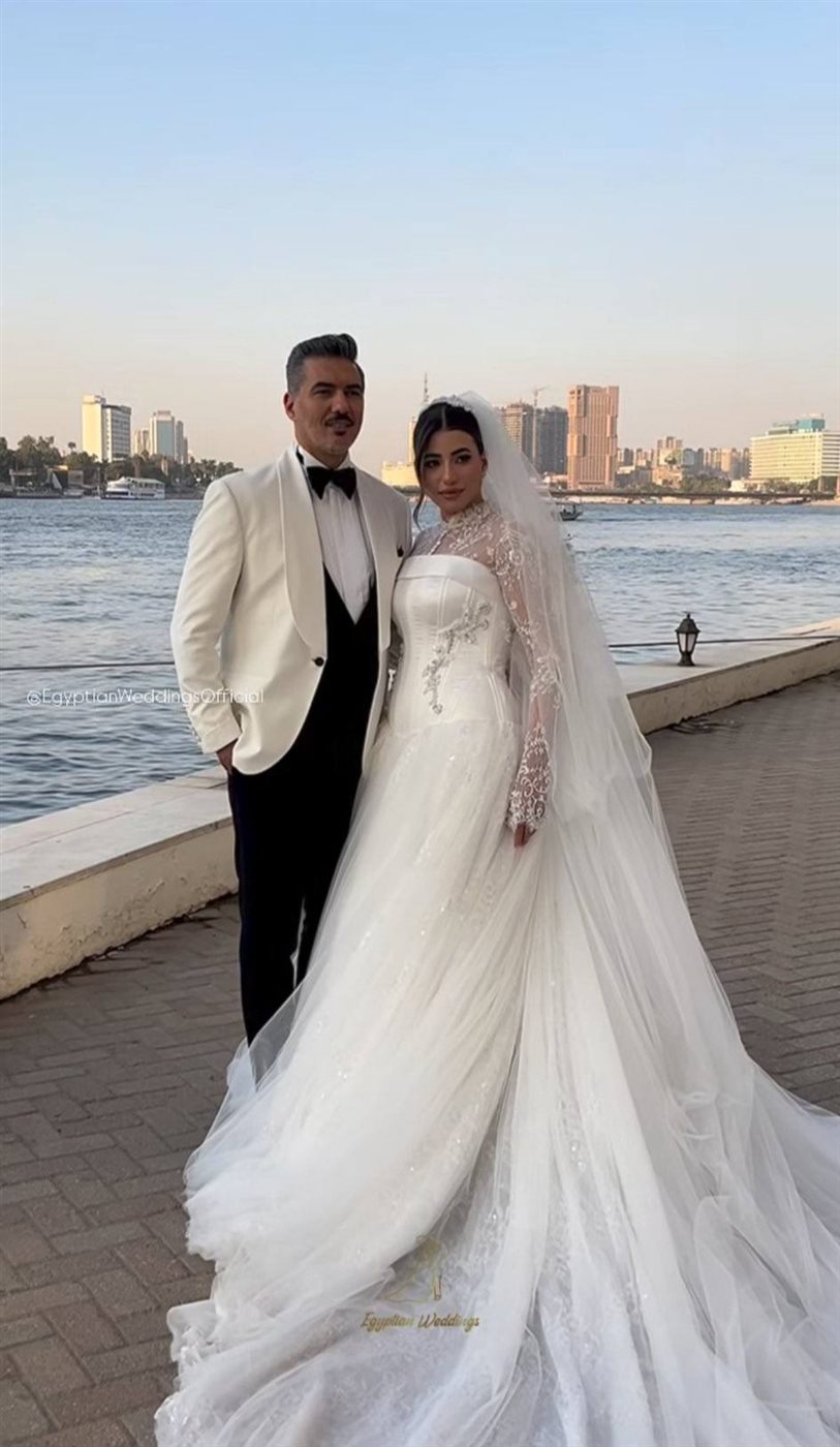 حفل زفاف هايدي موسى ومحمد غنيم