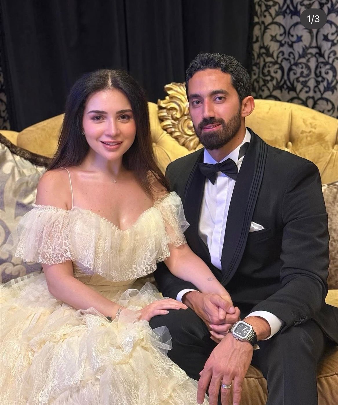 زواج مي عز الدين