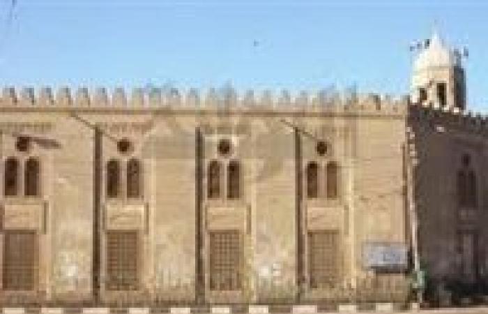 مسجد قايتباى بالفيوم مطعم بالعاج والصدف وسن الفيل
