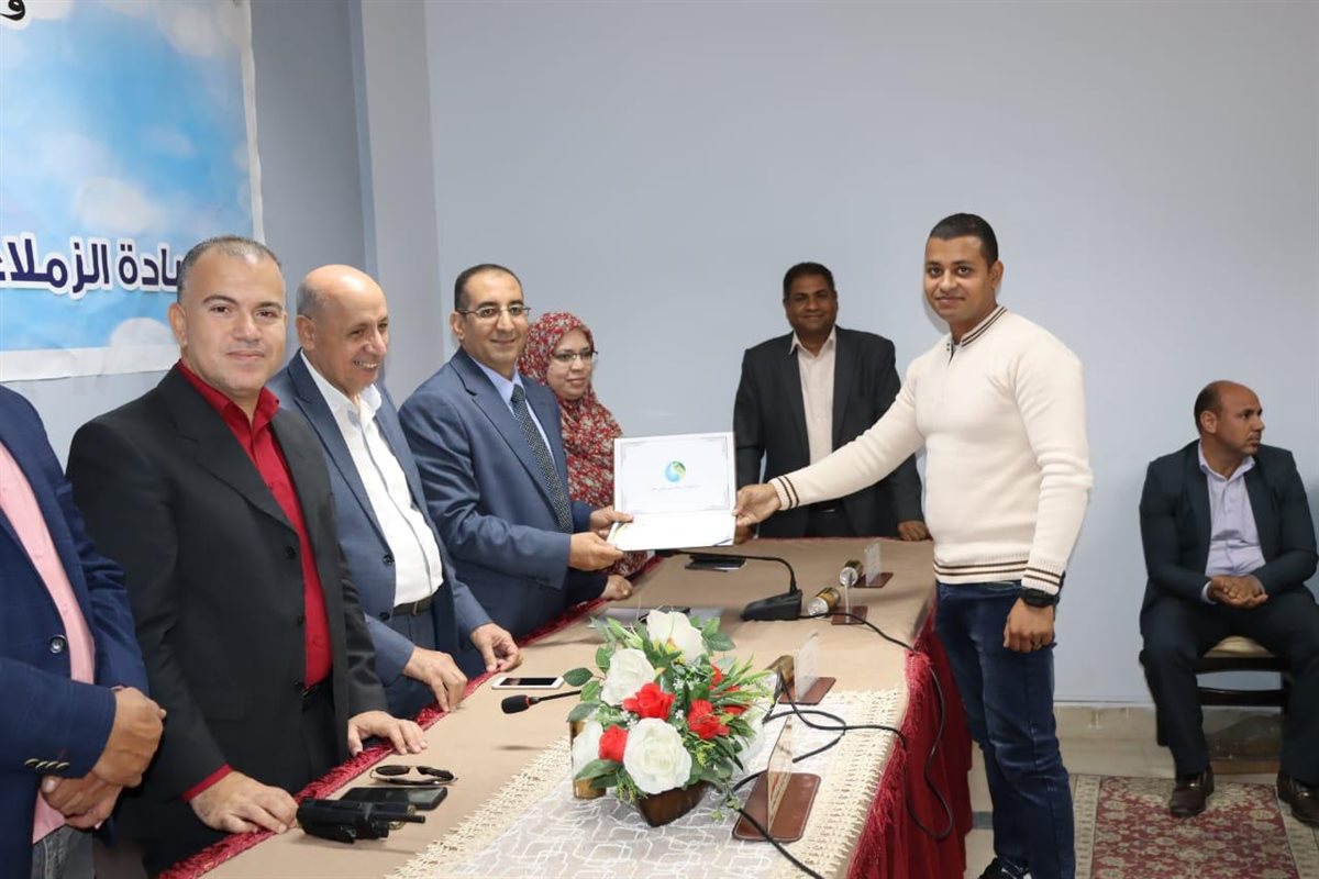 مياه الفيوم: تكرم 68 من العاملين المتميزين في اختبار المسار الوظيفي