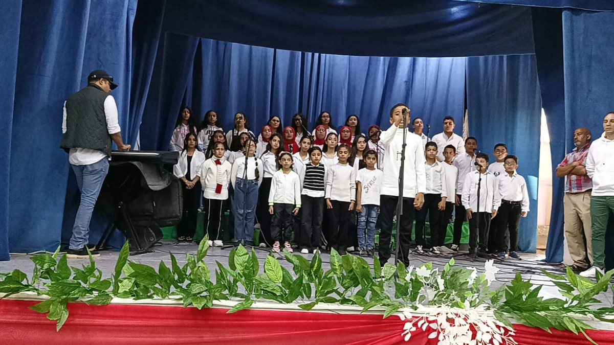 مدرسة طبهار الثانوية بأبشواي تحصد المركز الأول على مستوى المحافظة في مسابقة العباقرة