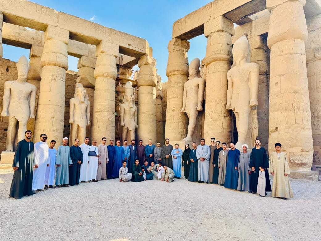  مبادرة زيارة معبد الأقصر تتحول لرسالة رفض للإساءة للزي الصعيد