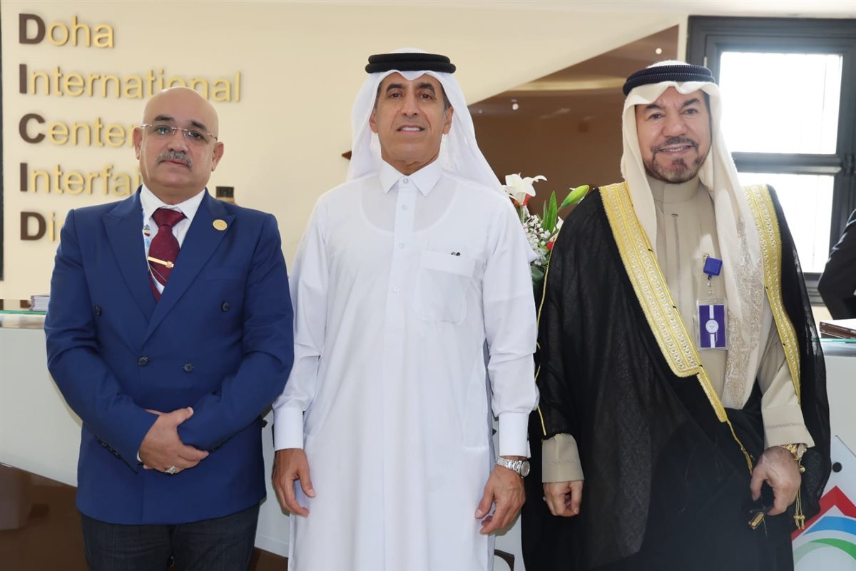 اجتماع المركز العربي الأوروبي مع مركز الدوحة الدولي لحوار الأديان