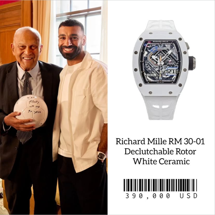 <strong>سعر ساعة محمد صلاح</strong>