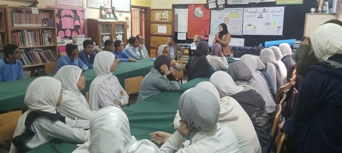 تشكيل الوعي الثقافي والفكري ضمن مبادرة جيل واع محاضرة تثقيفية للطلاب باطسا