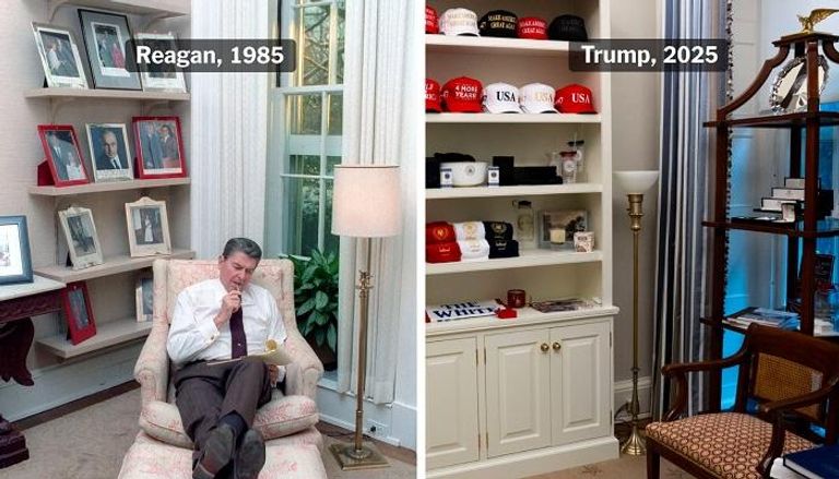 <strong>الغرفة بين ريغان وترامب</strong>