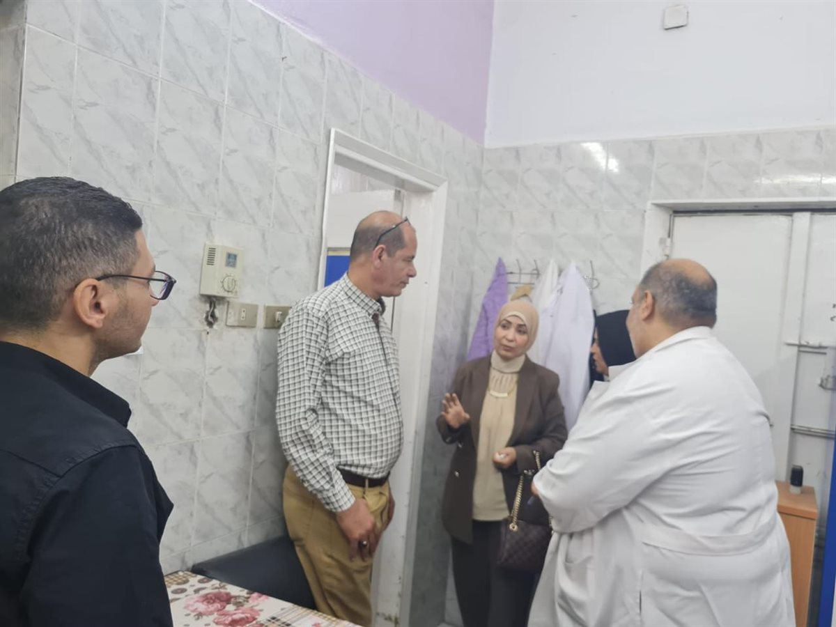 مرور مفاجئ لوكيل وزارة الصحة بالفيوم على مستشفى الفيوم العام