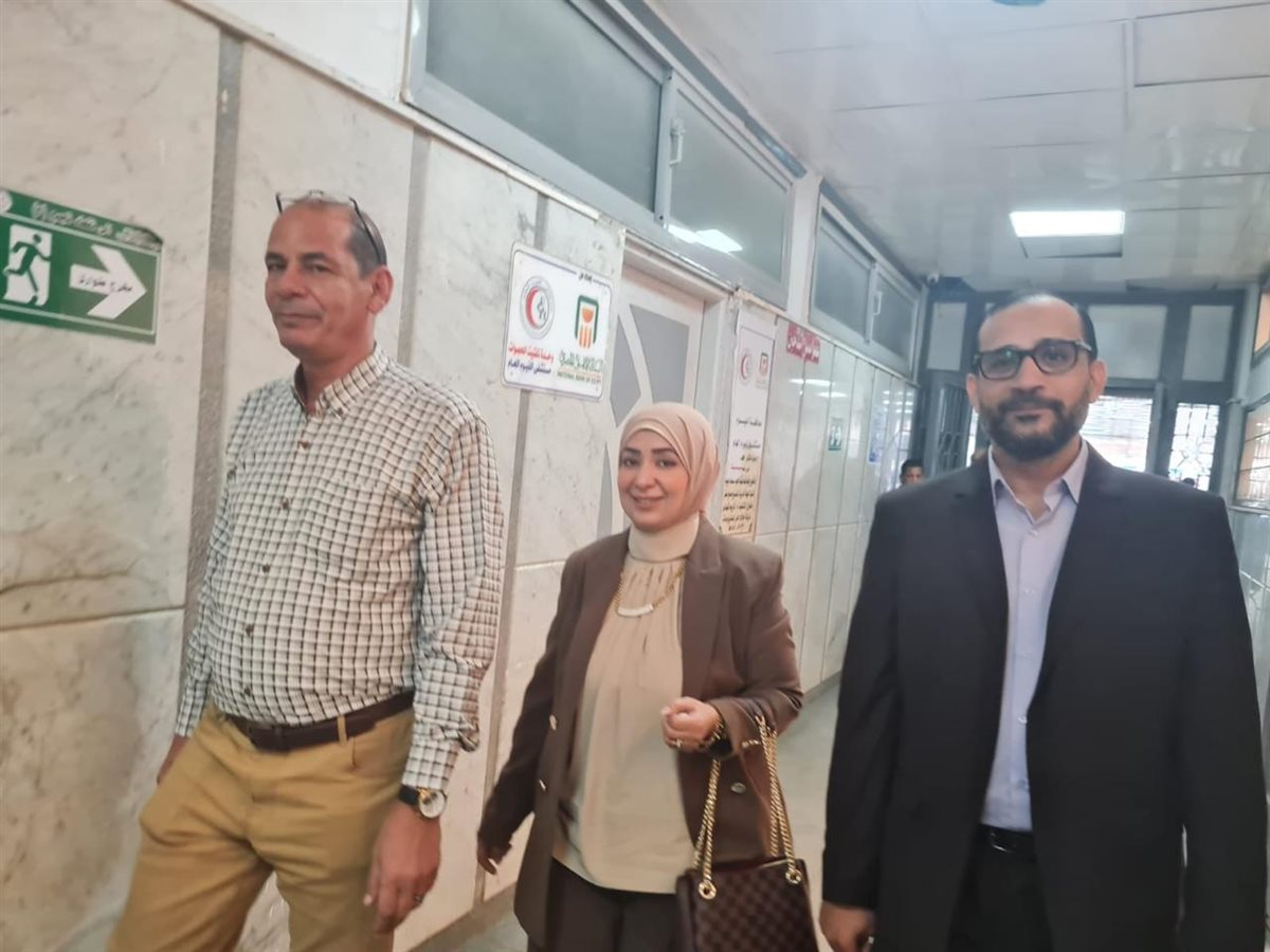 مرور مفاجئ لوكيل وزارة الصحة بالفيوم على مستشفى الفيوم العام