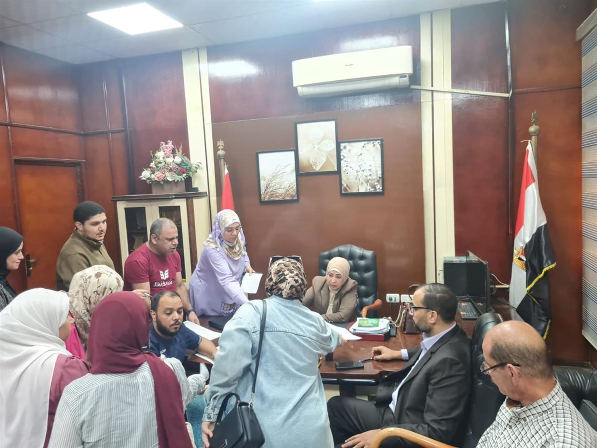 مرور مفاجئ لوكيل وزارة الصحة بالفيوم على مستشفى الفيوم العام