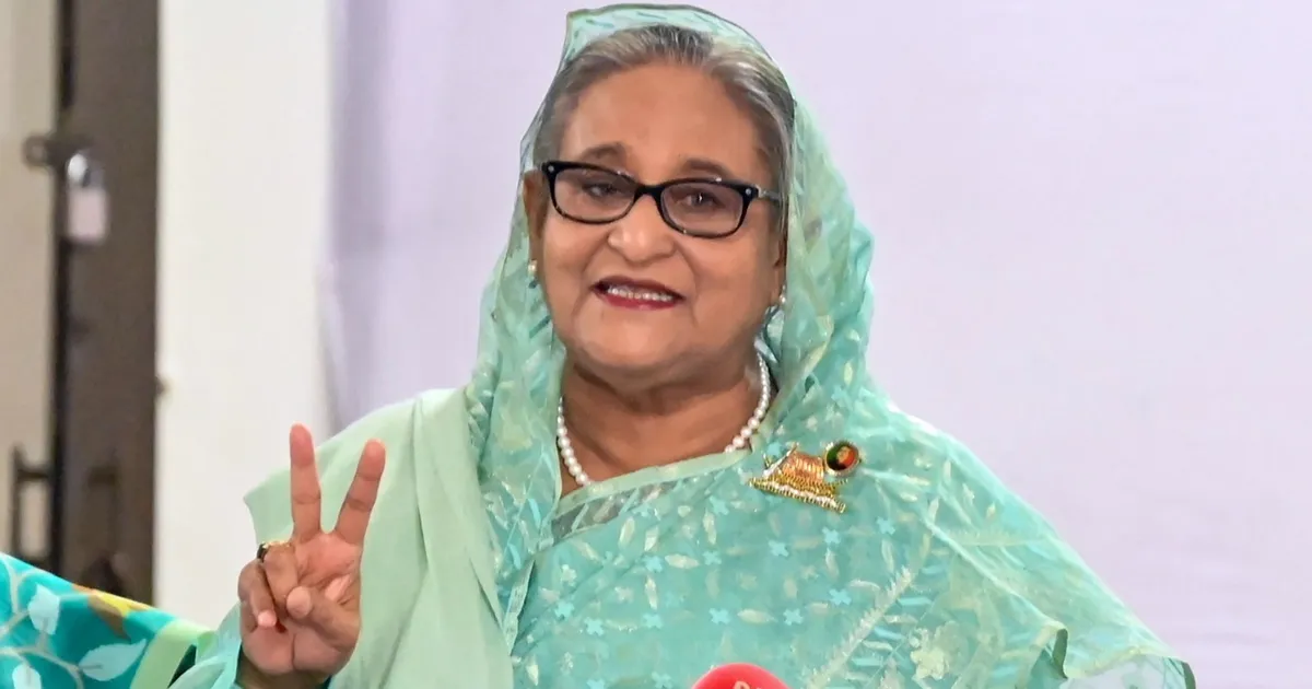 <strong>الشيخة حسينة، رئيسة الوزراء السابقة</strong>