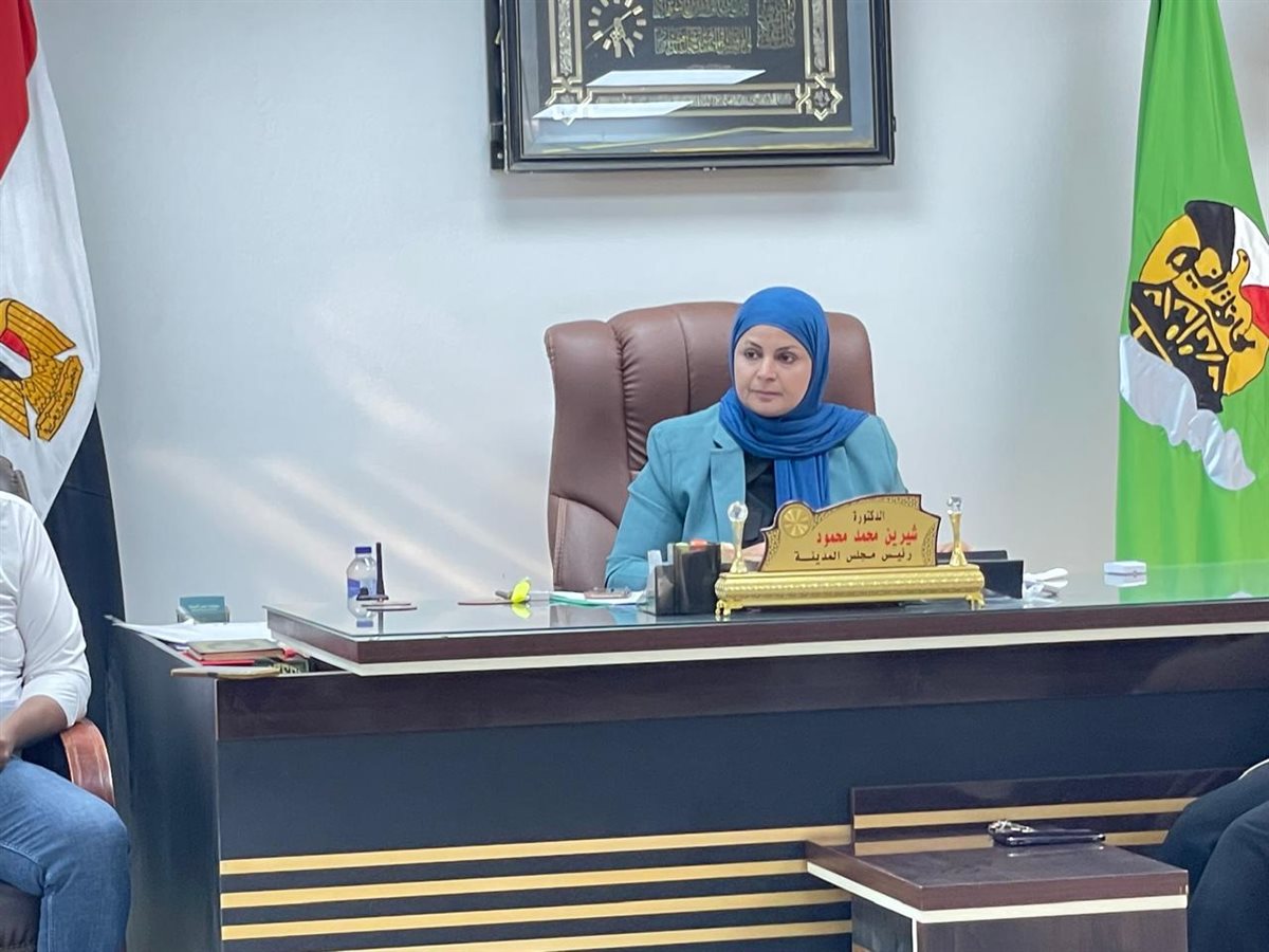 رئيس المركزابشواى تتابع أعمال المركز التكنولوجي ومستوي الأداء بملف التصالح