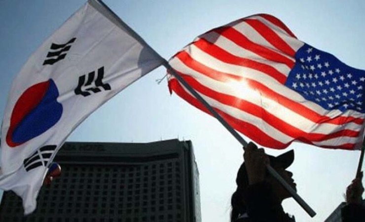 <strong>كوريا الجنوبية والولايات المتحدة</strong>