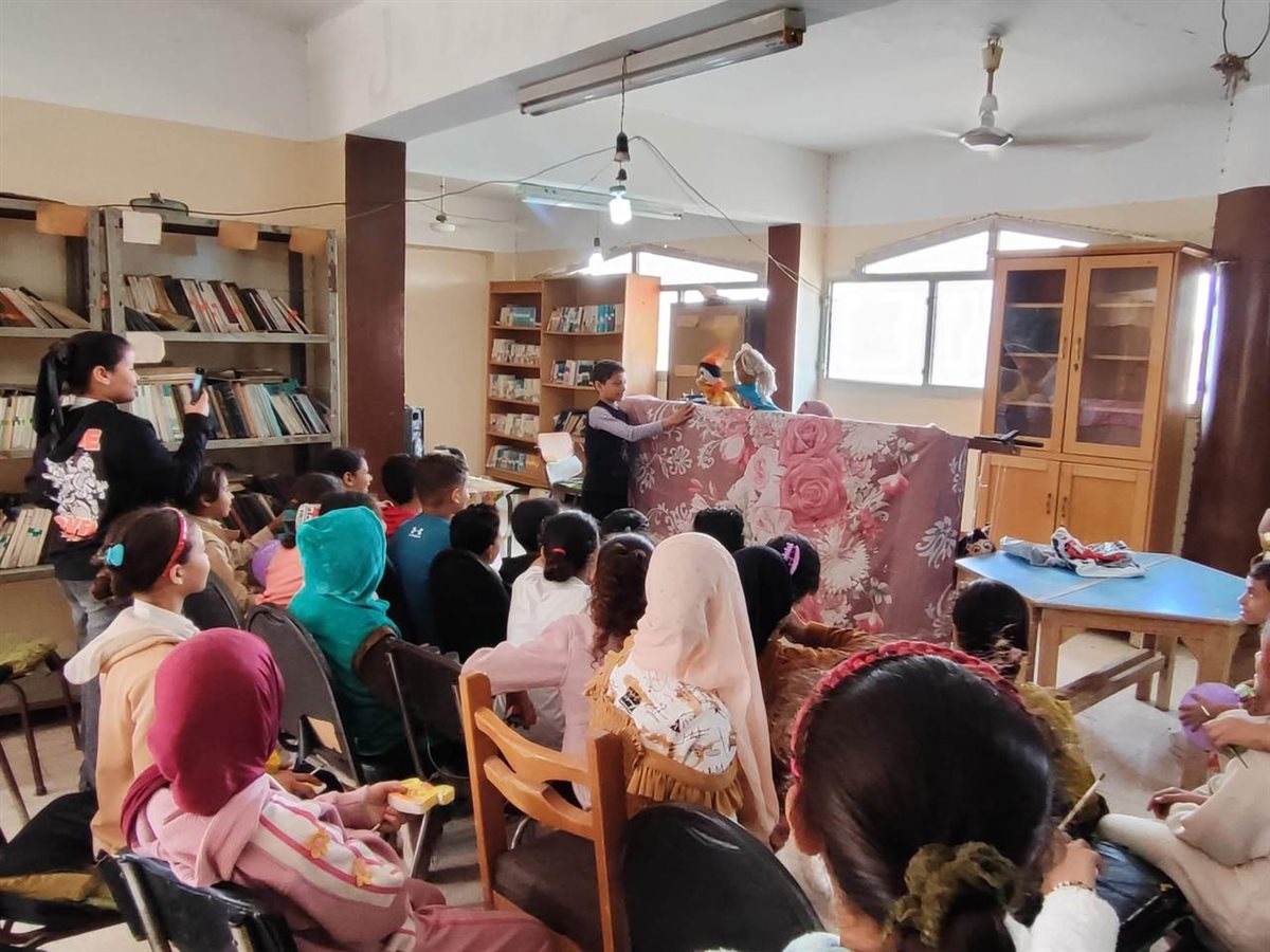 ضمن احتفالات أعياد الطفولة… مكتبة اللاهون تنظم برنامجًا فنيًا متكاملًا للأطفال