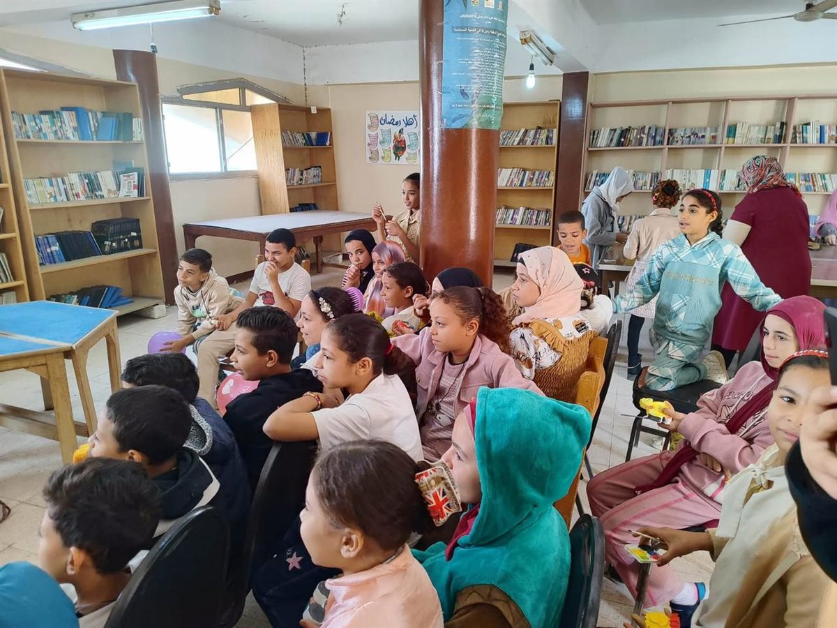 ضمن احتفالات أعياد الطفولة… مكتبة اللاهون تنظم برنامجًا فنيًا متكاملًا للأطفال