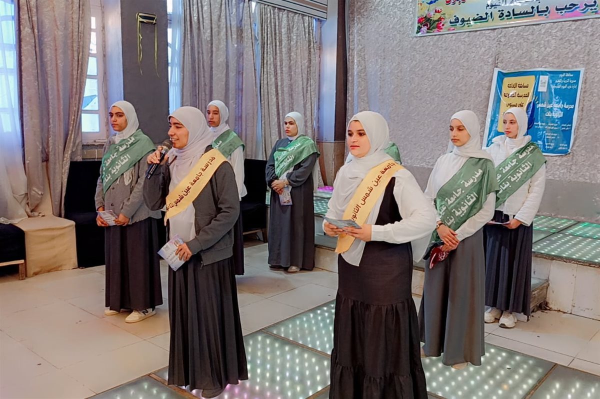 5 مدارس بالفيوم تنافس على مستوى الجمهورية ضمن مسابقة الإذاعة المدرسية