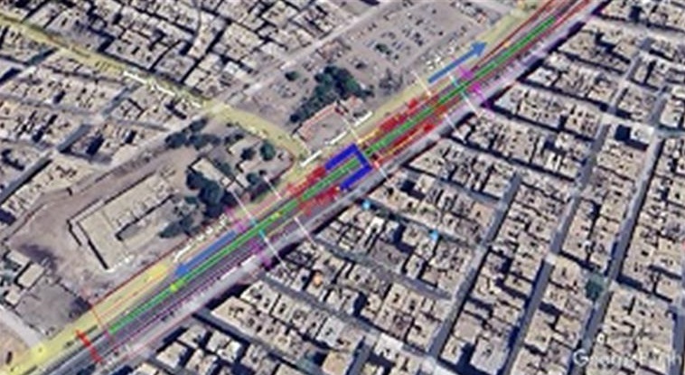 <strong>محطة الشيخ منصور الجديدة بالخط الأول لمترو الأنفاق</strong>