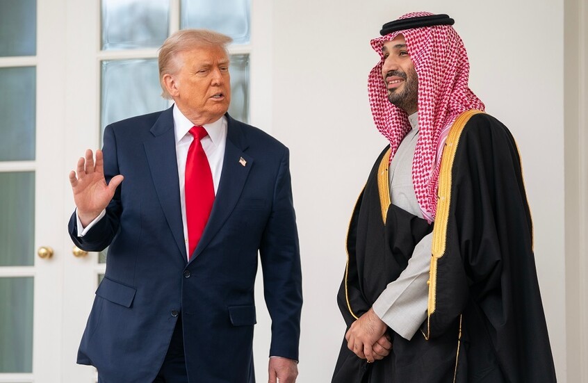 <strong>بن سلمان وترامب</strong>