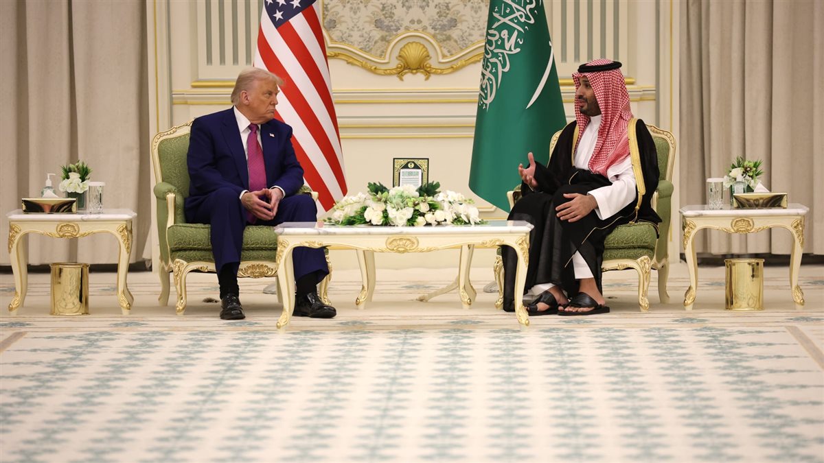 <strong>ترامب وبن سلمان</strong>