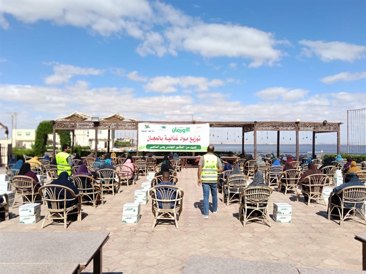 خلال شهر نوفمبر...  توزيع 1300 كرتونة مواد غذائية على غير القادرين بمحافظة الفيوم<br> 