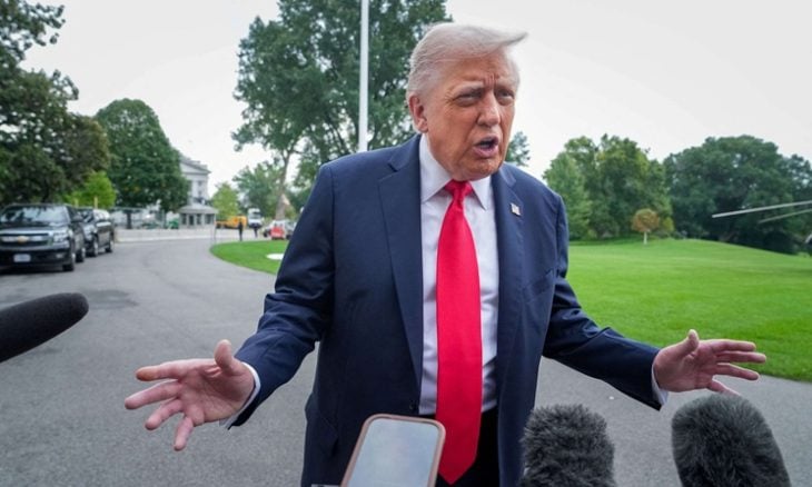 <strong>الرئيس الأمريكي دونالد ترامب</strong>