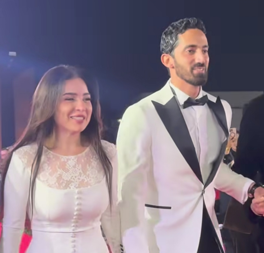 مي عز الدين وزوجها أحمد تيمور