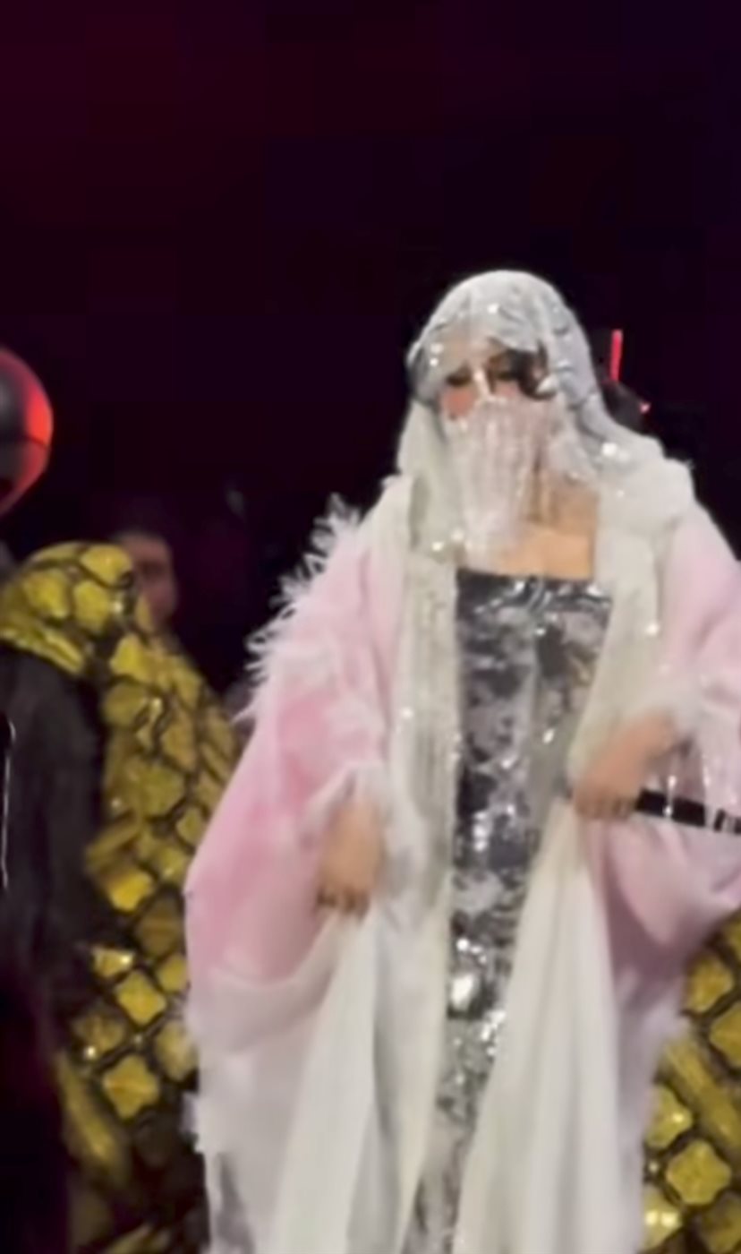 هيفاء وهبي في حفلها بالسعودية 