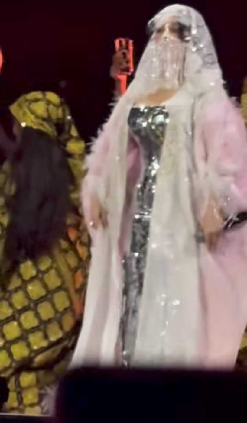 هيفاء وهبي في حفلها بالسعودية 