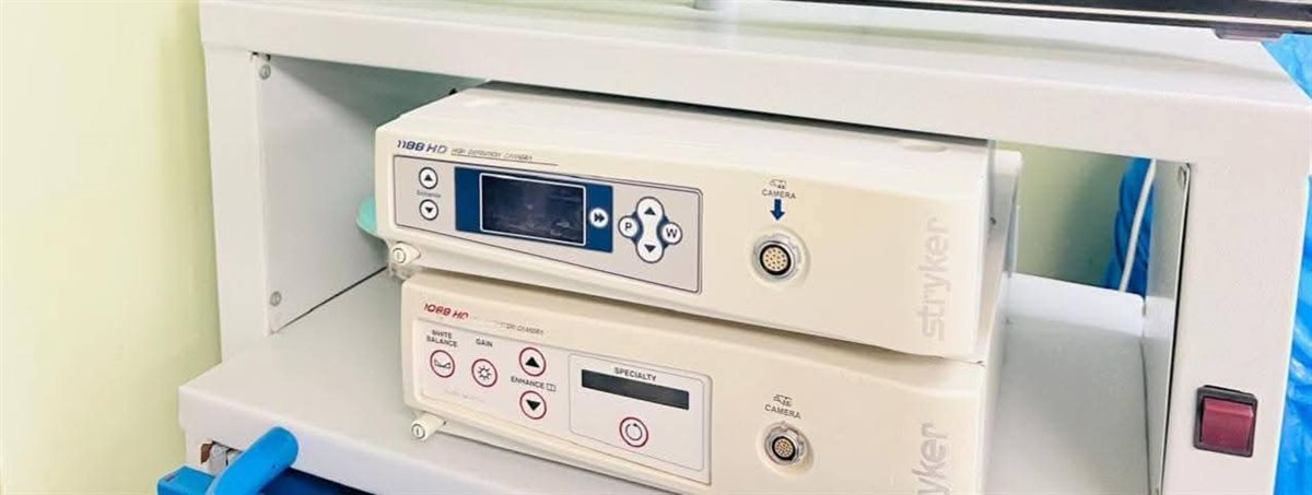 السكرتير العام للفيوم يتفقد تشغيل أجهزة الليزر الجديدة بقسم المسالك بمستشفى طامية المركزي