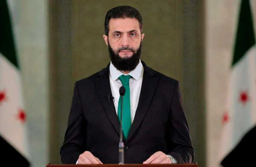 <strong>الرئيس السوري أحمد الشرع</strong>