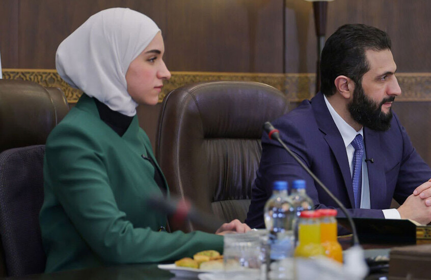 الرئيس السوري أحمد الشرع