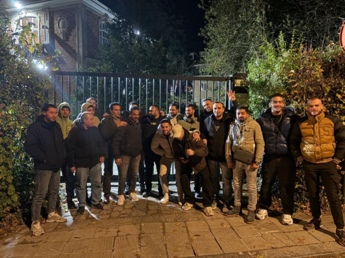 أبناء الجالية المصرية ببلجيكا 