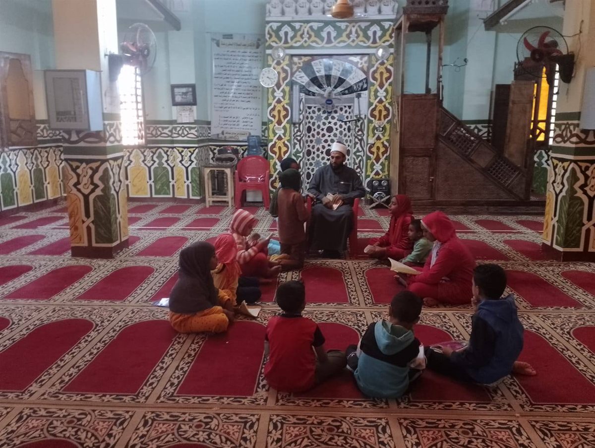 حلقات تحفيظ القرآن للأطفال بالمساجد