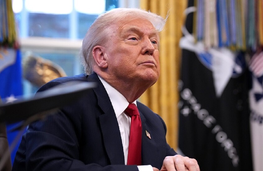 <strong>الرئيس الأمريكي دونالد ترامب</strong>