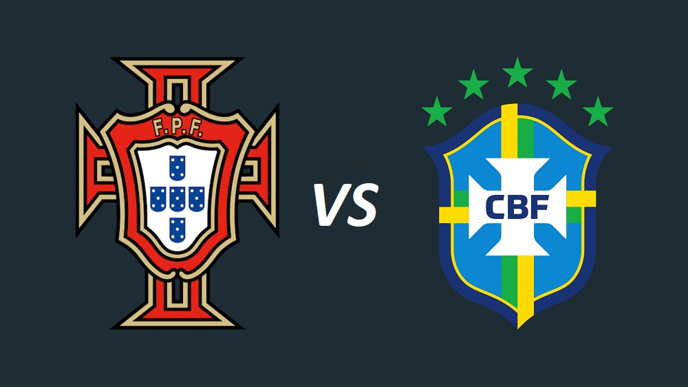 Portugal vs Brazil live