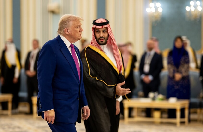 <strong>بن سلمان وترامب</strong>