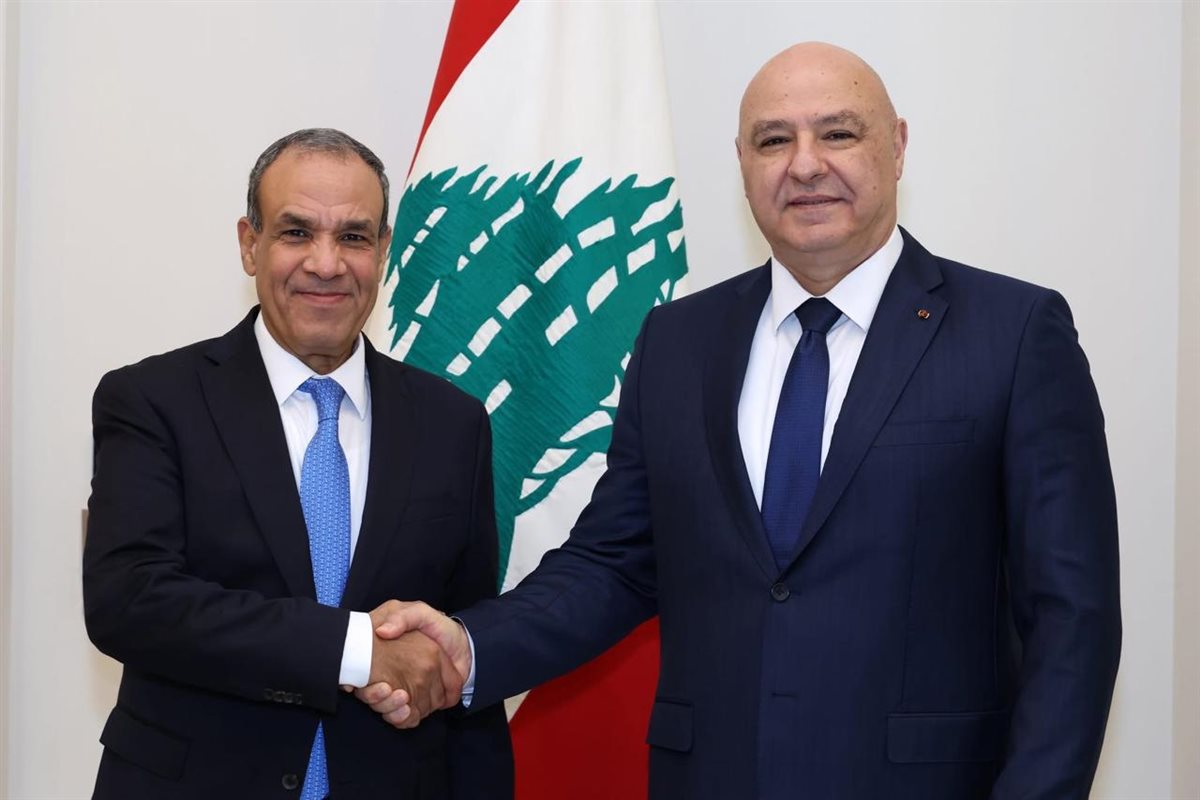 <strong>وزير الخارجية يلتقي الرئيس جوزاف عون في بيروت</strong>