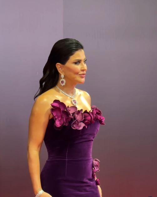 أمينة خليل في حفل ختام مهرجان ضيافة 2025