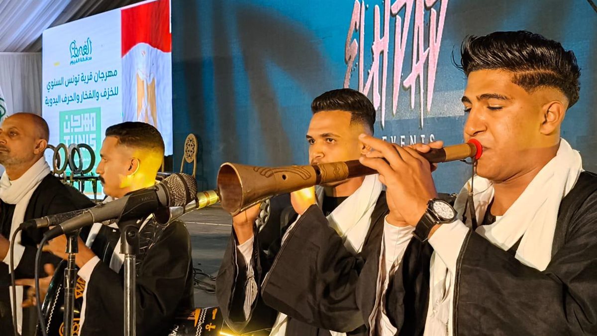 ثقافة الفيوم تشارك فى مهرجان تونس للخزف بفقرات فنية مميزة 