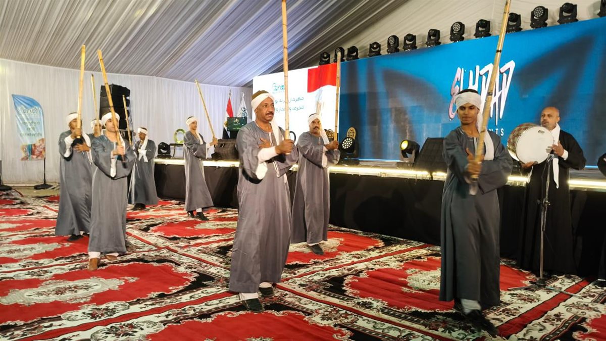 ثقافة الفيوم تشارك فى مهرجان تونس للخزف بفقرات فنية مميزة 