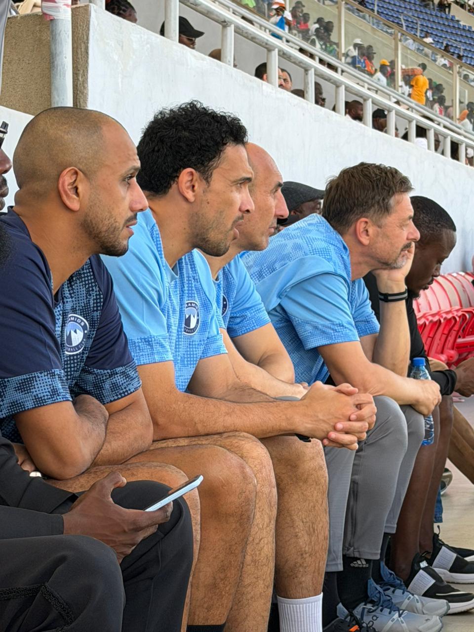 دودو الجباس و محمد ناجي جدو من مباراة المصري و زيسكو يونايتد