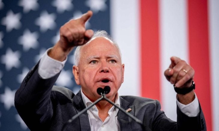 <strong>حاكم ولاية مينيسوتا، الديمقراطي تيم والز</strong>