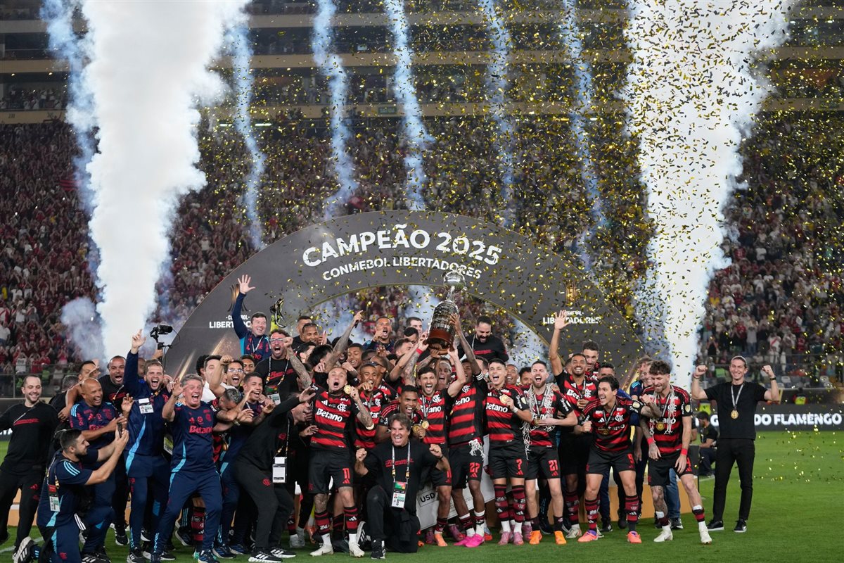 ملخص وأهداف ونتيجة مباراة فلامنجو وبالميراس