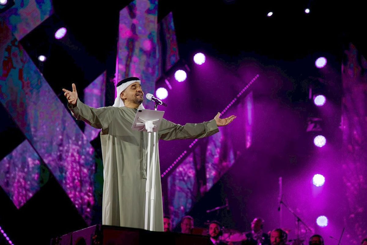 حفل حسين الجسمي في الإمارات