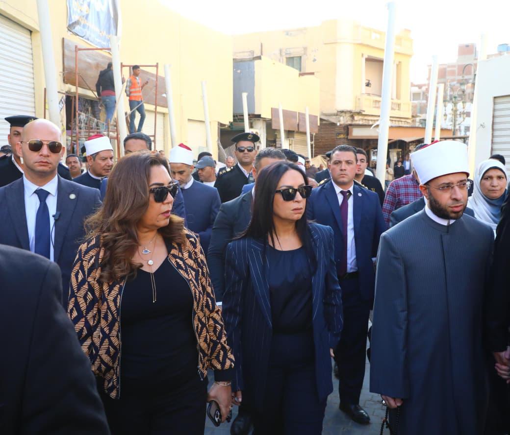 جانب من الزيارة 