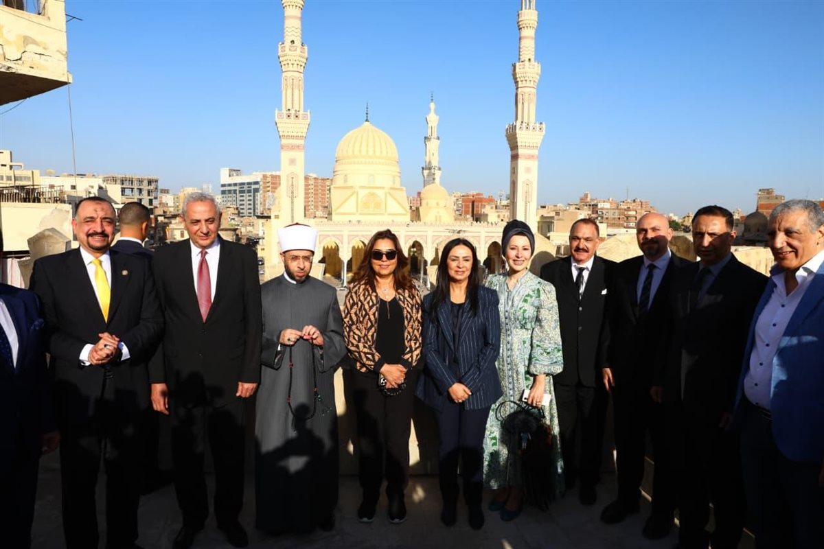 جانب من الزيارة 