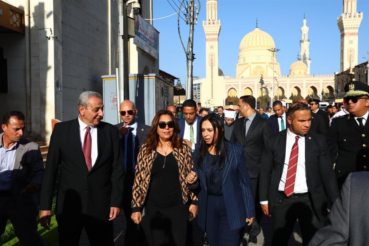 جانب من الزيارة 