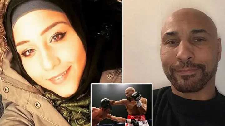 الملاكم المصري الأمريكي المدان كباري سالم وابنته المجني عليها علا سالم